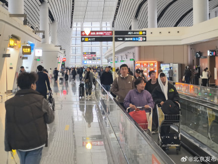 大兴机场今年客流量突破1000万人次大关