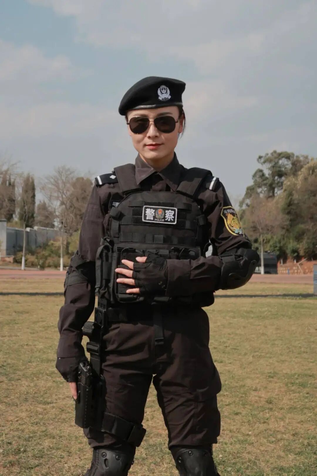 从世界拳王变身女特警！程靖，真飒！