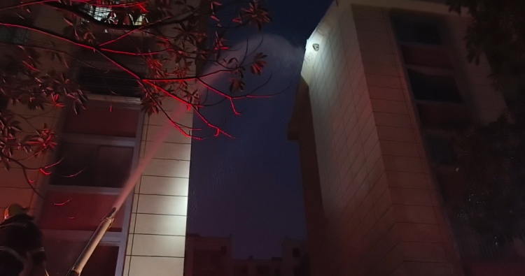 警惕“蜂”险！贵州一居民楼悬巨型马蜂窝