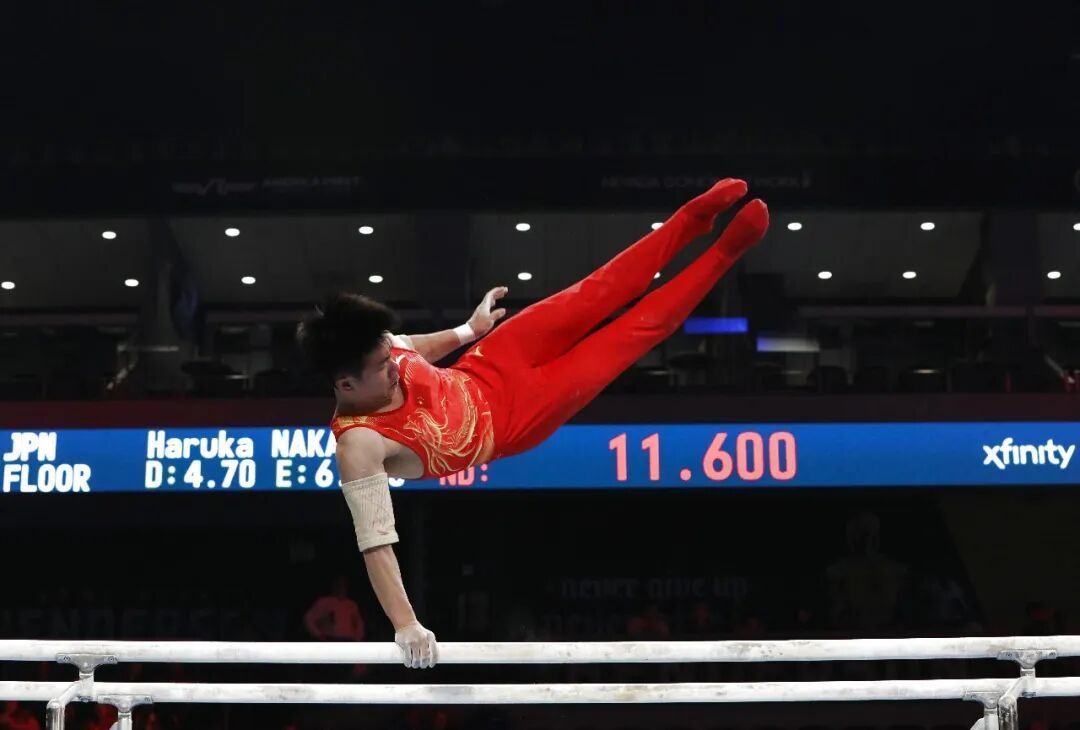 奥运新增项首秀 中国体操队夺金 奥运新增项首秀 中国体操队夺金