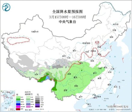 大风降温雨雪即将上线