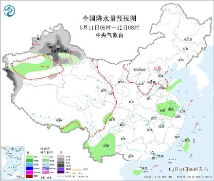 新疆伊犁河谷等地有强降雪！本周后半段较强冷空气影响我国大部