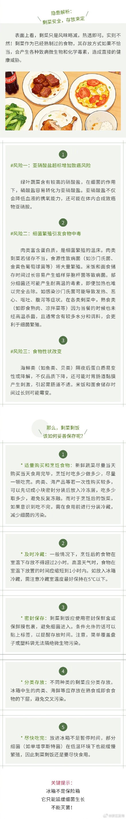 聚餐后难免剩菜？警惕餐桌上的“健康刺客”