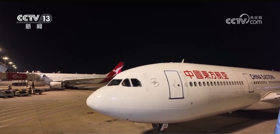 “顺利抵达，很感谢我们的祖国”70余名滞留中东台胞平安抵沪