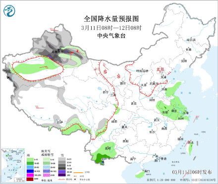羽绒服先别收 北方停暖前还有一波雨雪降温