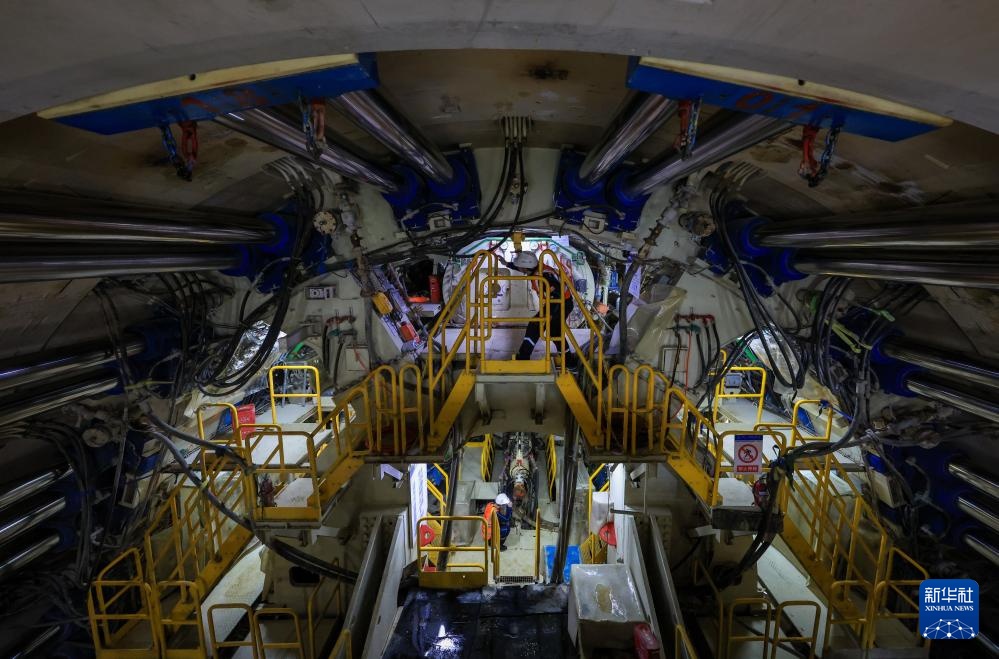 深江铁路深莞隧道西段盾构掘进突破3000米