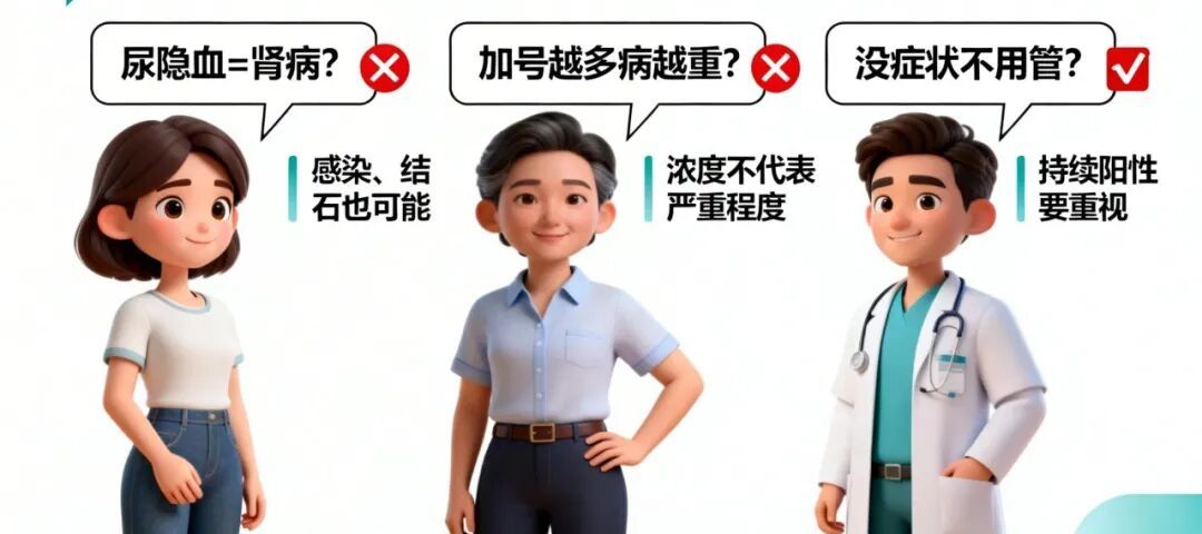 体检尿隐血“2+”,是肾坏了?医生:别慌,先看这两点→ 体检尿隐血“2+”,是肾坏了?医生:别慌,先看这两点→