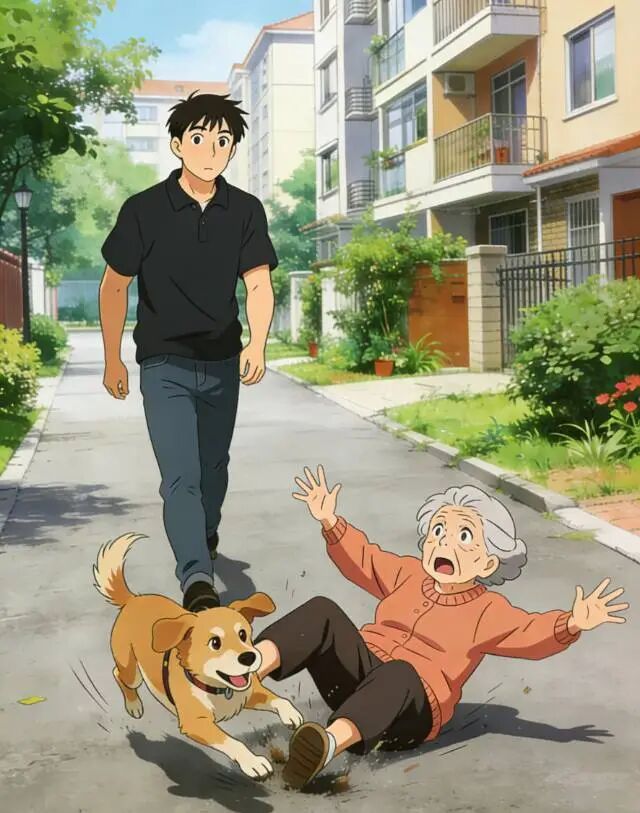 遛狗不牵绳！天津一老人被撞骨折！怎么赔？