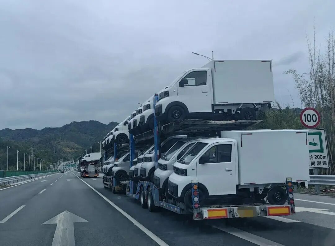 从安徽开往广东！多辆“巨无霸”运输车违法上路被查