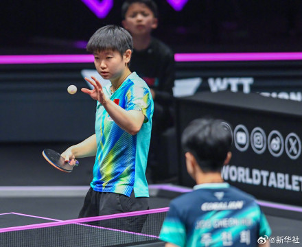 孙颖莎3比0胜朱芊曦