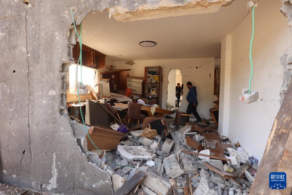 以北部城镇遭伊朗袭击58人受伤