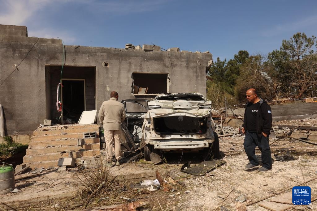 以北部城镇遭伊朗袭击58人受伤