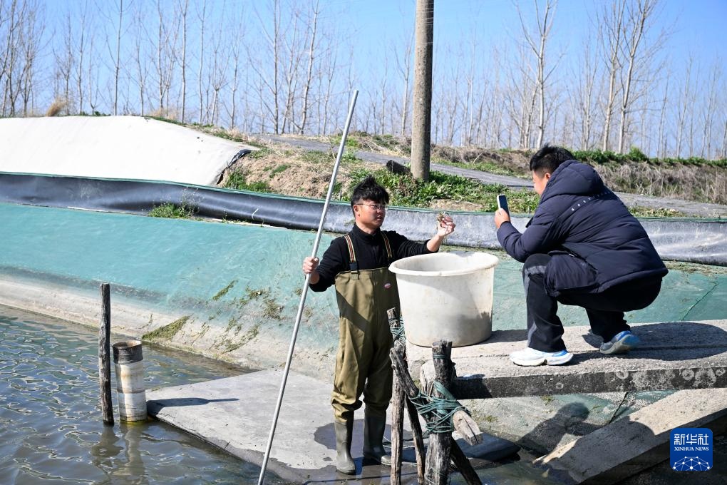 “90后”新农人的水上春耕季 “90后”新农人的水上春耕季