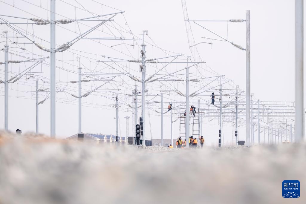 哈伊高铁“四电”工程建设进入冲刺阶段 哈伊高铁“四电”工程建设进入冲刺阶段