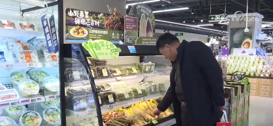 春日“菜篮子”装满时令蔬菜 3月“肉案子”价格呈现下降态势