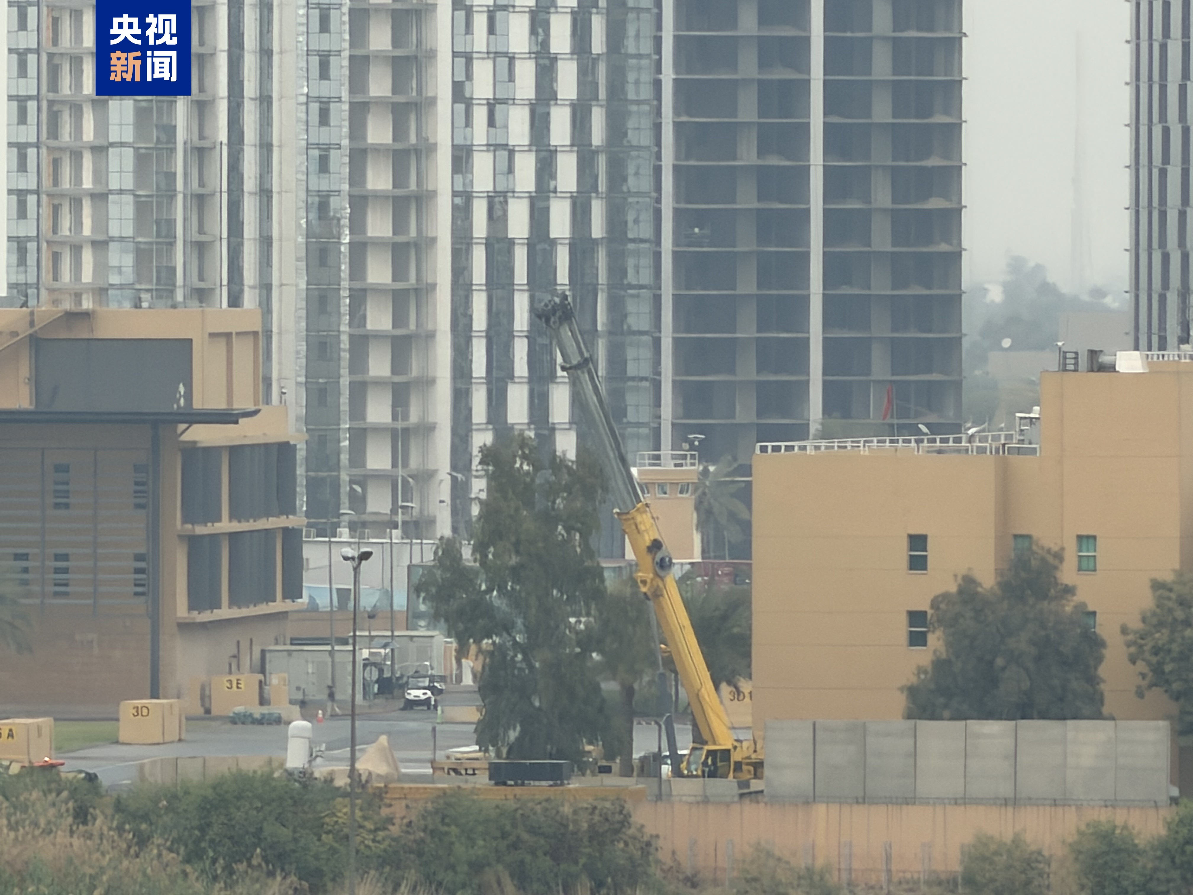 美驻伊拉克大使馆部分防空系统遭袭受损 美驻伊拉克大使馆部分防空系统遭袭受损