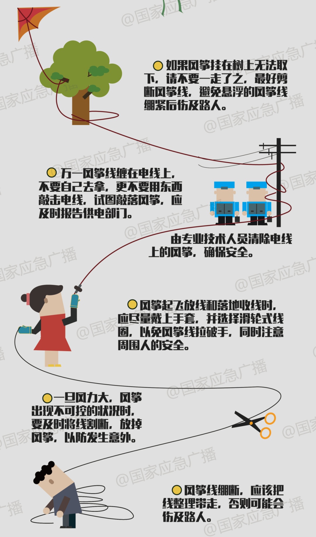 男子骑车过桥遭“割脸”!风筝线又伤人 男子骑车过桥遭“割脸”!风筝线又伤人