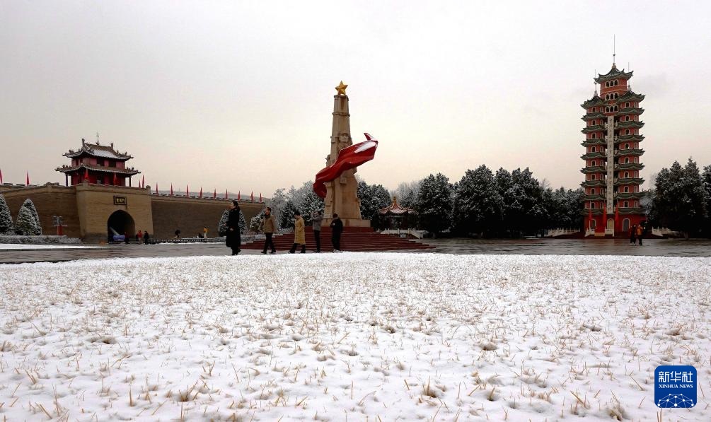 甘肃多地降雪 甘肃多地降雪