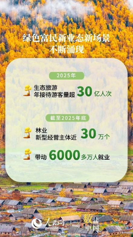 数说2025国土绿化新答卷 数说2025国土绿化新答卷