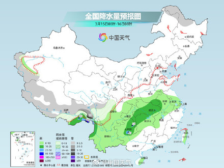 北方降雪范围向东推进 长江中下游地区进入连阴雨模式 北方降雪范围向东推进 长江中下游地区进入连阴雨模式