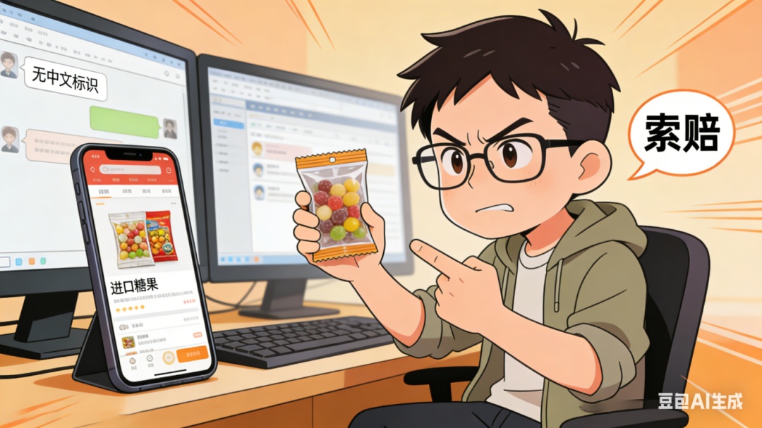 网购不合规进口糖果,索要10倍赔偿!法院:退钱可以,赔偿不行 网购不合规进口糖果,索要10倍赔偿!法院:退钱可以,赔偿不行