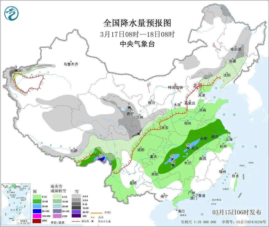 西南至长江中下游一带多阴雨!过湿农田注意开沟降渍! 西南至长江中下游一带多阴雨!过湿农田注意开沟降渍!