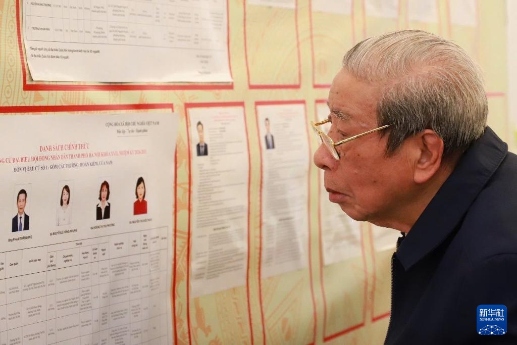 越南举行第十六届国会代表选举 越南举行第十六届国会代表选举