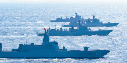 沧海淬剑!海军某支队舰艇编队实战化训练 沧海淬剑!海军某支队舰艇编队实战化训练