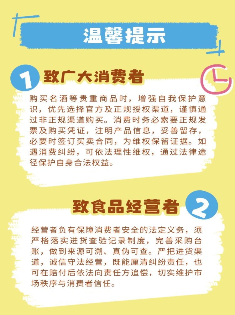 买到假名酒？依法维权，不吃“哑巴亏”！