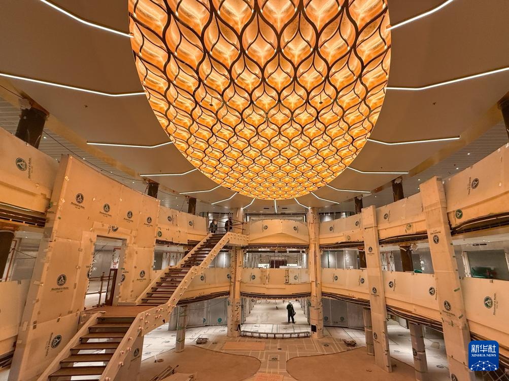 第二艘国产大型邮轮计划3月20日出坞