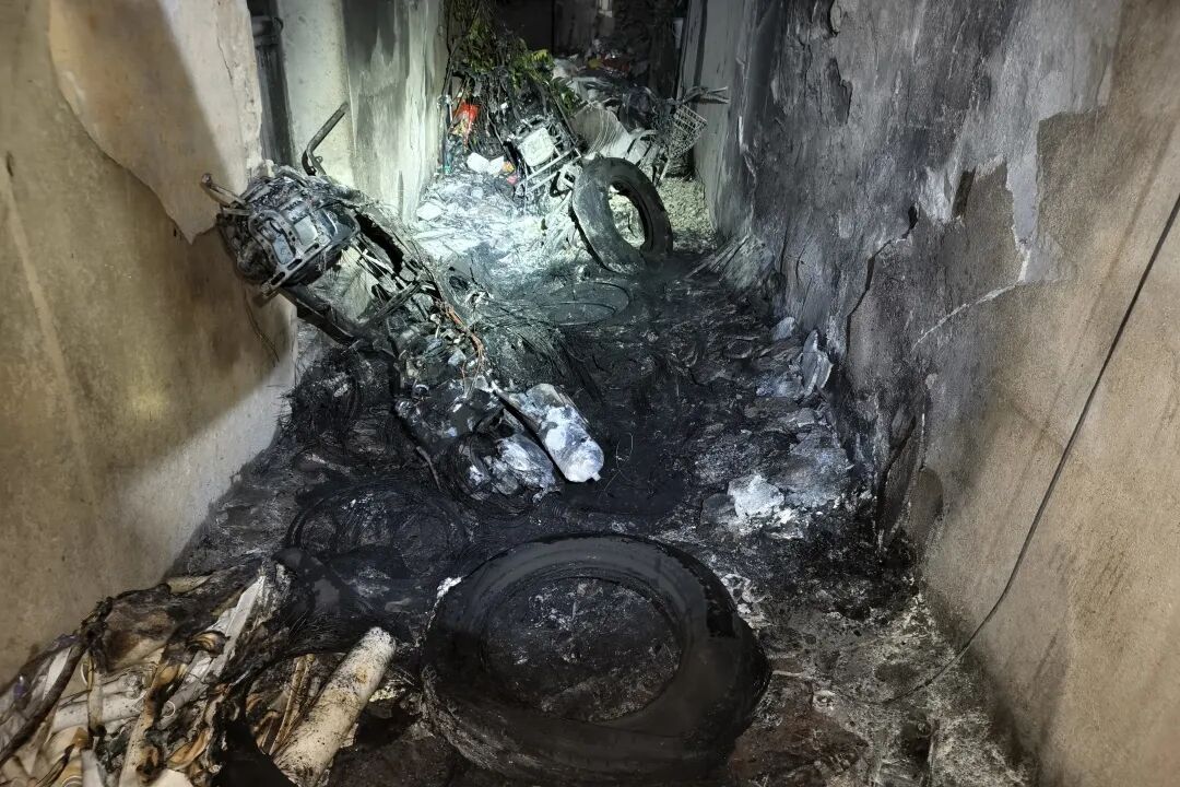 烧得只剩框架!警惕家里闲置的它 烧得只剩框架!警惕家里闲置的它