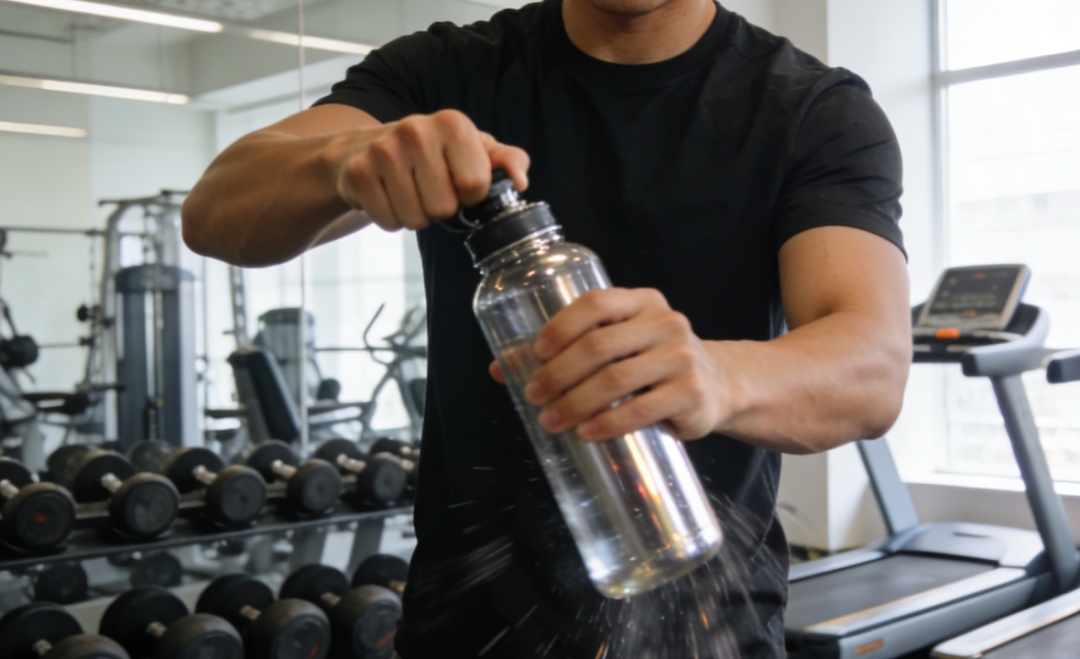 运动后猛喝水等于白补！科学补水是关键，三个误区需避免→