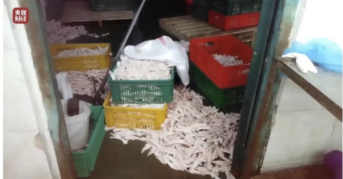 看吐了!你爱吃的网红鸡爪竟是“漂白”的 生产车间令人作呕!工人自己从来不吃 看吐了!你爱吃的网红鸡爪竟是“漂白”的 生产车间令人作呕!工人自己从来不吃