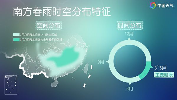 南方持续阴雨模式 贵州湖南等地雨日可达6天 南方持续阴雨模式 贵州湖南等地雨日可达6天