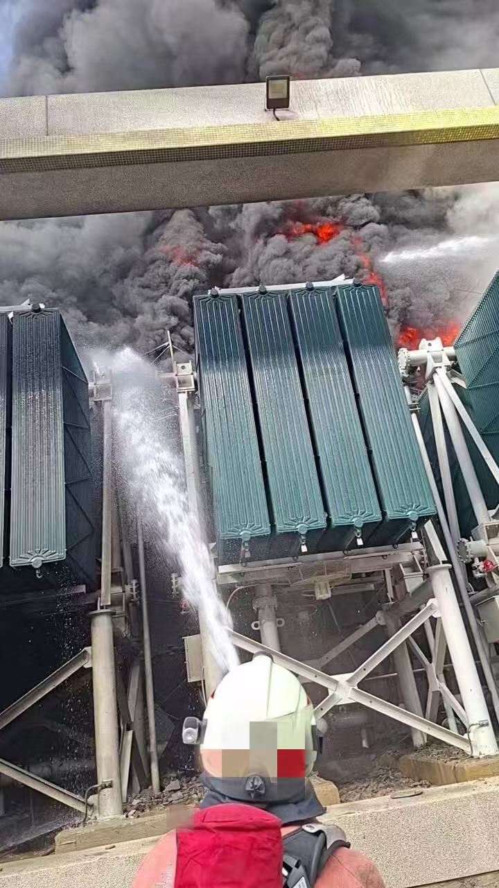 台湾一超高压变电所爆炸起火