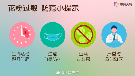 敏感人群注意！各地花粉浓度进入高峰期 这份防护攻略请收好