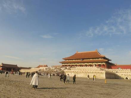 3月18日故宫博物院对环卫工人免费开放