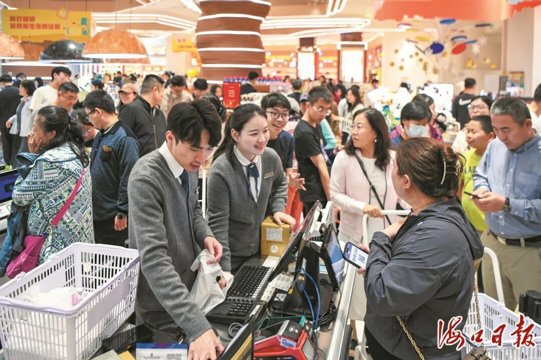 春运期间海南离岛免税购物金额75.9亿元 春运期间海南离岛免税购物金额75.9亿元