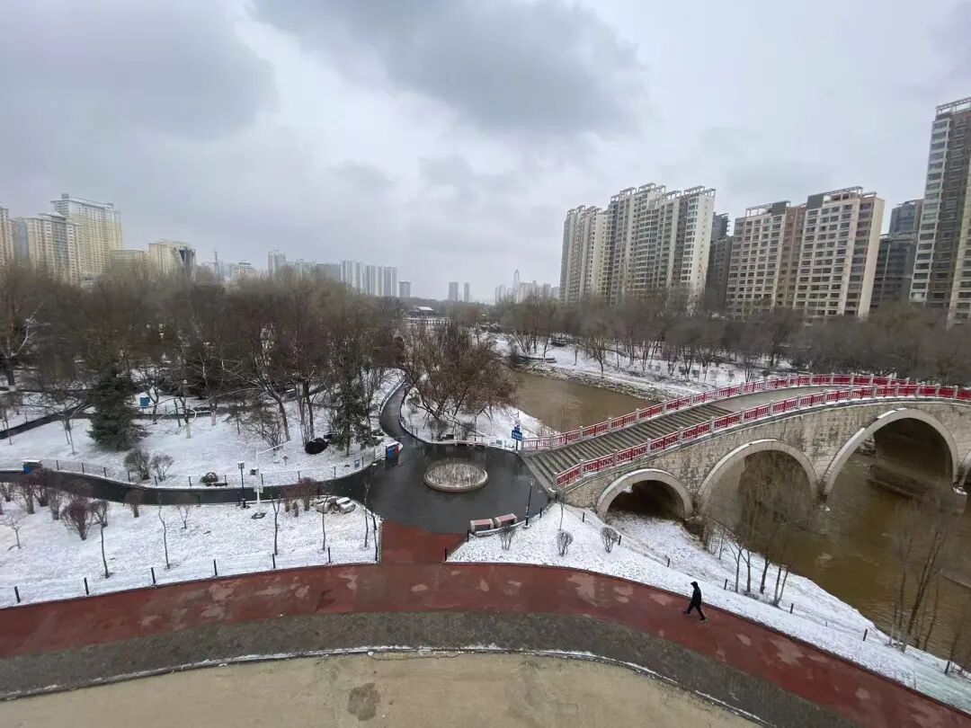 今天,雪中的西宁美成这样...... 今天,雪中的西宁美成这样......