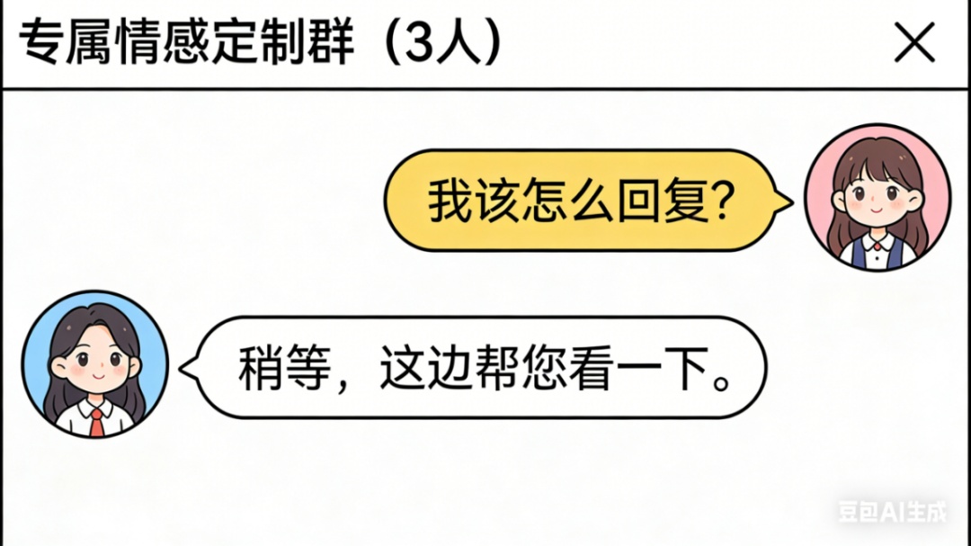 女子花4万元请人教谈恋爱，结果发现是网上模板