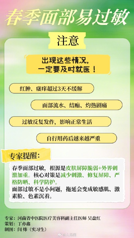 转发收藏！春季皮肤过敏自救指南