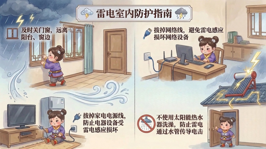 轰隆隆！天津春雷来了！科普知识要点在这里↓