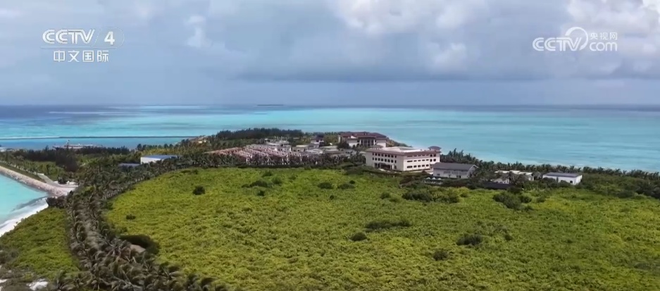 植树造林建设美丽三沙 让天空更晴朗、海水更清澈、岛礁更翠绿