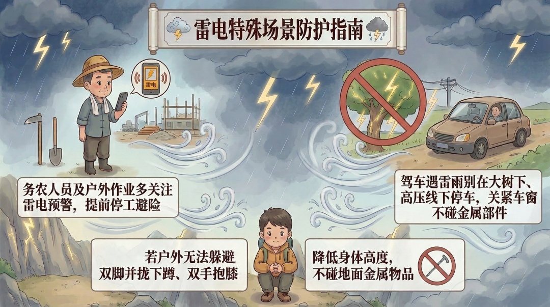 轰隆隆！天津春雷来了！科普知识要点在这里↓