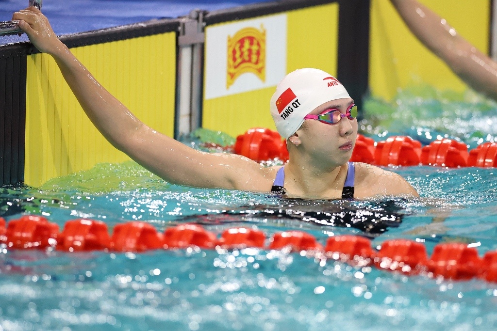 刷新50米蛙亚洲纪录，唐钱婷：我赛前也没想到