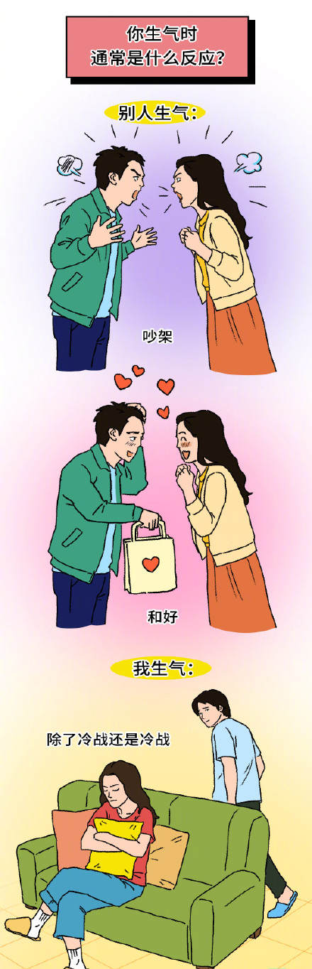 为什么有人一生气就搞冷暴力