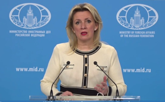 扎哈罗娃敦促韩国：不要参与向乌克兰提供致命性武器