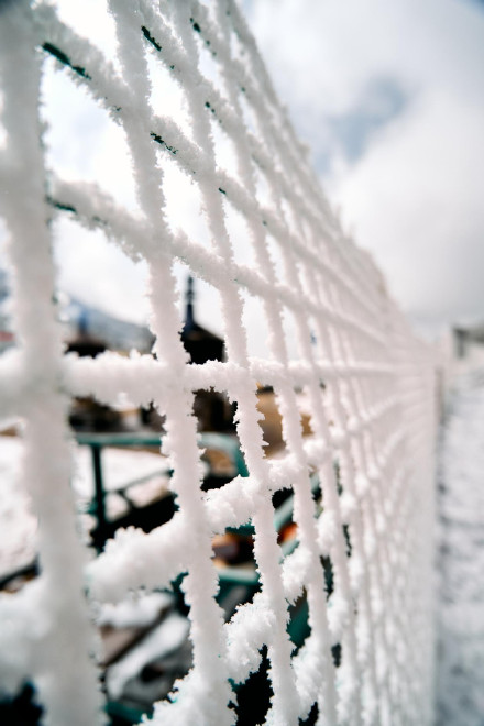 青海春雪把氛围感拉满了