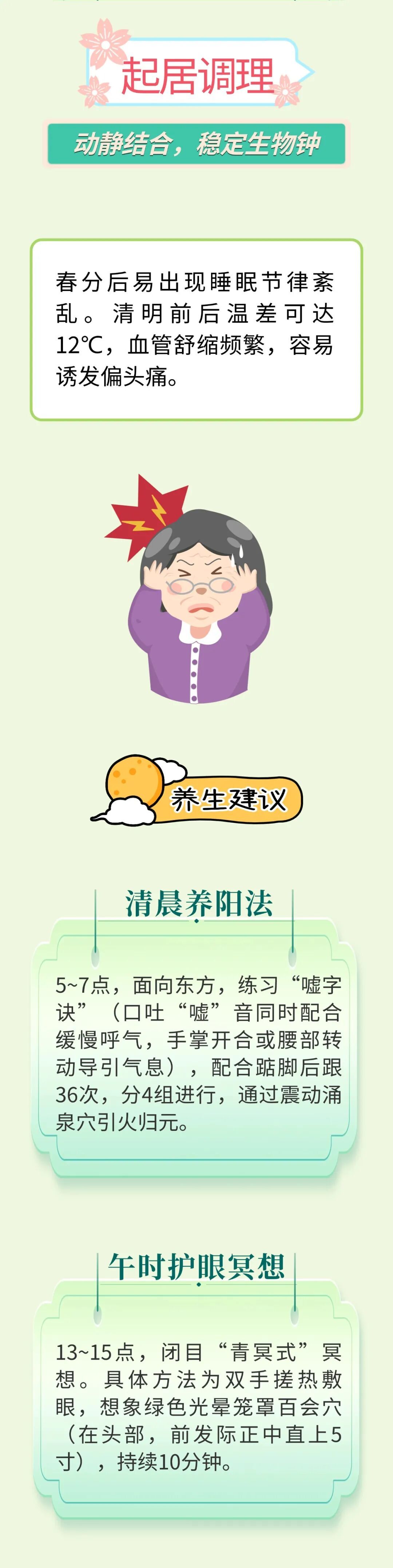 明日春分，用好5个养生小妙招，脑清目明、神采奕奕