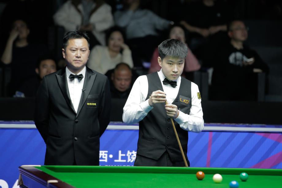 斯诺克世界公开赛：赵心童5-1战胜克雷吉晋级16强